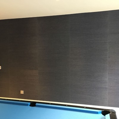 Phillip Jeffries, Grasscloth Wallpaper, Balham, London