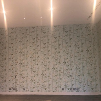 Installing Cole&Son wallpaper in Chelsea, London
